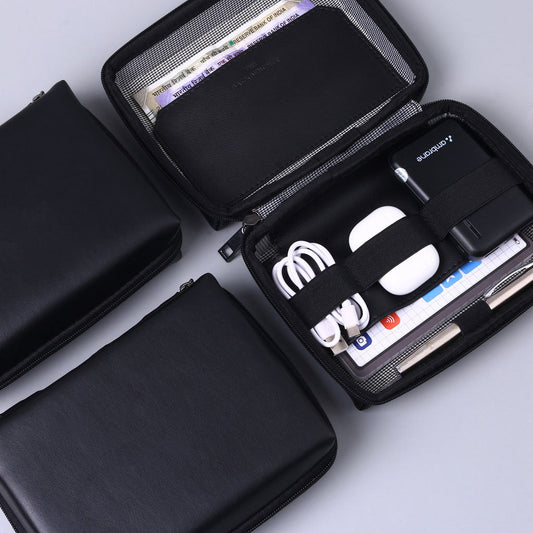 Leather Gadget Organizer